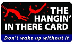 The Hangin' In There Plastic Pocket Card (1/Pkg)