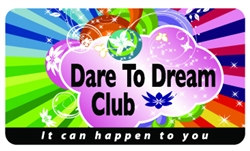 Dare To Dream Club Plastic Pocket Card (1/Pkg)