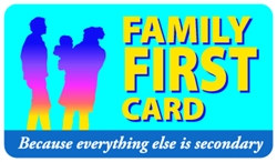 Family First Plastic Pocket Card (1/Pkg)