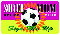 Soccer Mom Relief Club Plastic Pocket Card (1/Pkg)
