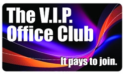The VIP Office Club Plastic Pocket Card (1/Pkg)