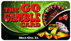 The Go Gamble Plastic Pocket Card (1/Pkg)