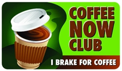 Coffee Now Club Plastic Pocket Card (1/Pkg)
