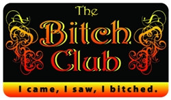 The Bitch Club Plastic Pocket Card (1/Pkg)