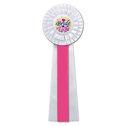 Bride To Be Deluxe Rosette Ribbon