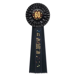 60 It's The Big One Deluxe Rosette Ribbon