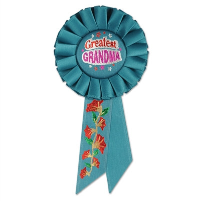 Greatest Grandma Rosette Ribbon