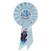 Blue My 3rd Birthday Rosette Ribbon