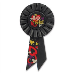 Bad Girl Rosette Ribbon