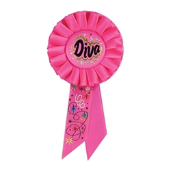 Diva Rosette Ribbon