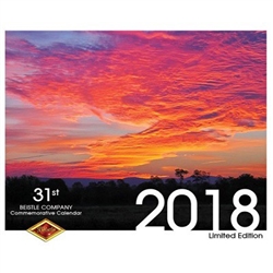 Beautiful landscape photos of sunrise and sunset provide picturesque backdrops for these beautiful Cumberland Valley locations. This 12 month calendar Commemorative Calendar is produced by The Beistle Company. Measures 12.25 by 22 inches when opened.