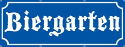 Biergarten Banner