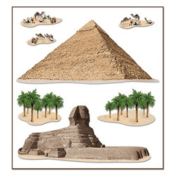 Pyramid & Sphinx Props