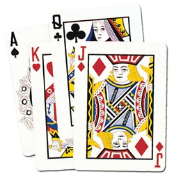 Giant Playing Card Cutouts (4/pkg)