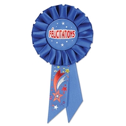 Felicitations (Congratulations) Rosette