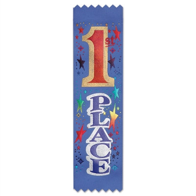 1st Place Value Pack Ribbons (10/Pkg)