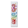 3rd Place Value Pack Ribbons (10/Pkg)