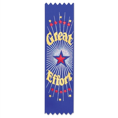 Great Effort Award Value Pack Ribbons (10/Pkg)