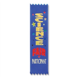Science Fair Participant Value Pack Ribbons (10/Pkg)