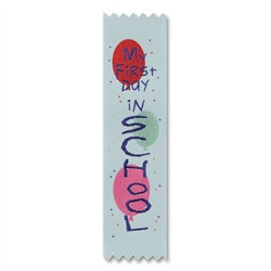My First Day in School Value Pack Ribbons (10/Pkg)