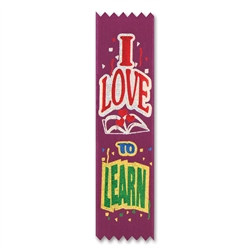 I Love to Learn Value Pack Ribbons (10/Pkg)