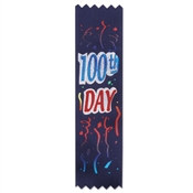 100th Day Value Pack Ribbons (10/Pkg)