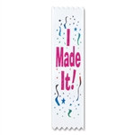 I Made It! Value Pack Ribbons (10/Pkg)