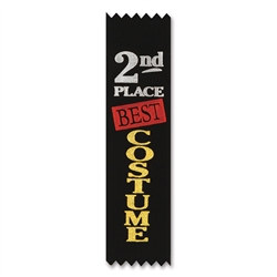 2nd Place Best Costume Value Pack Ribbons (10/Pkg)