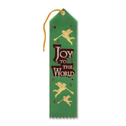 Joy To The World Award Ribbon
