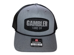 Richardson 112 - Trucker Heather Gray/Black Black Rope