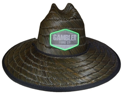 Gambler Straw Hat Camo