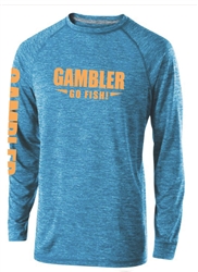 Long Sleeve Performance Blue Melon