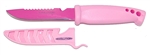 Evolution 4" Bait Knife/Utility Knife Pink