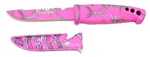 Evolution 4" Bait Knife/Utility Knife Pink Reaper