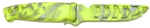 Evolution 4" Bait Knife/Utility Knife Chartreuse Reaper