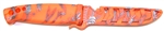 Evolution 4" Bait Knife/Utility Knife Hi Vis Orange Reaper