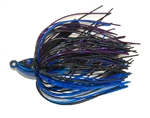 GOAT Swim Jig Black Blue Purple 1/2oz