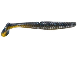 There's another addition to the EZ Swimbait family!  The 5" EZ Vibe combines all the features of our best selling boot tail lure with some modifications to add VIBRATION!  Featuring a ribbed body design the ridges provide subtle undulation while swimmi