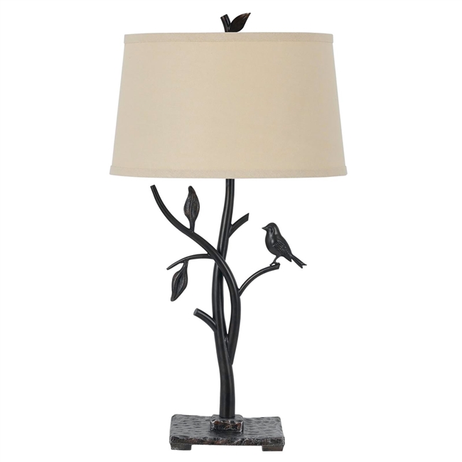 CAL Lighting Medora Iron Table Lamp- Iron