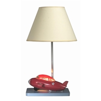 CAL Lighting Bomber Lamp w/ 7W Night Lite- Acrylic