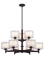 Dolan Designs Double Organza Chandelier- 1272