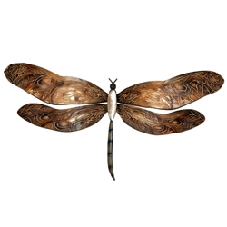 Eangee Home Design Earthtoned Dragonfly (m714039)