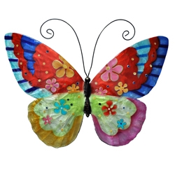 Eangee Home Design Wall Butterfly Flower Power (m713113)