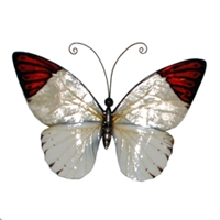 Eangee Home Design Red Tipped Butterfly (m714231)