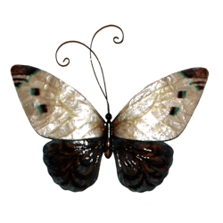 Eangee Home Design White And Blue Butterfly (m714237)