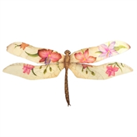 Eangee Home Design Dragonfly Purple And Red Flowers (m714203)