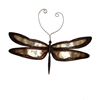 Eangee Home Design Earthtoned Dragonfly With Brown Border (m714138)