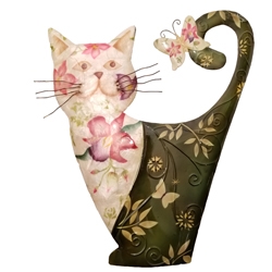 Eangee Home Design Cat White And Green (m615530)
