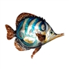 Eangee Home Design Blue Swirl Fish Wall Decor (m713133)