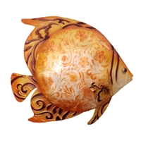 Eangee Home Design Orange Fish Wall Decor (m713134)